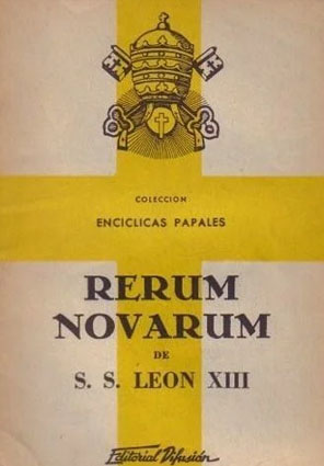 Rerum novarum - Papa Leão XIII
